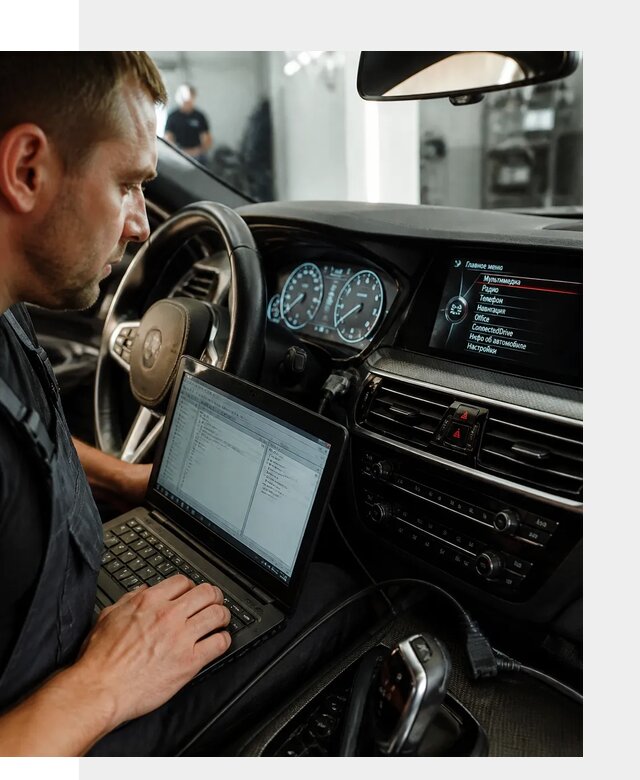 Русификация приборной панели BMW для авто в Елабуге от компании