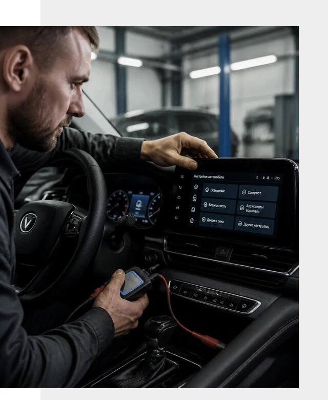 Русификация Changan CS55 и мультимедиа под ключ в Елабуге