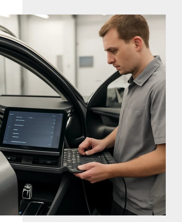 Русификация мультимедиа автомобилей Lynk Co в Елабуге