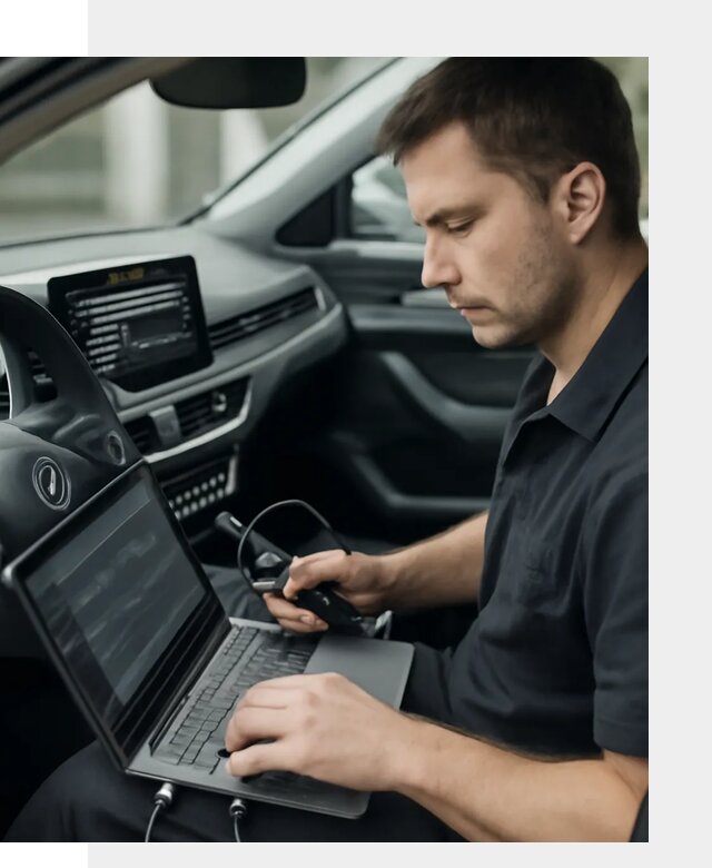 Настройка телематики автомобиля под ключ для авто в Елабуге